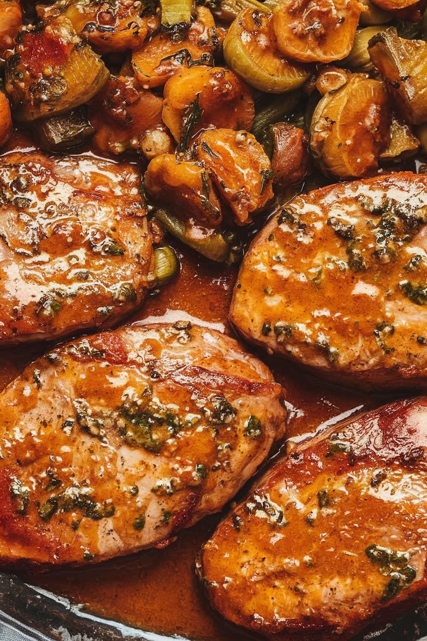 Honey Mustard Pork Chops