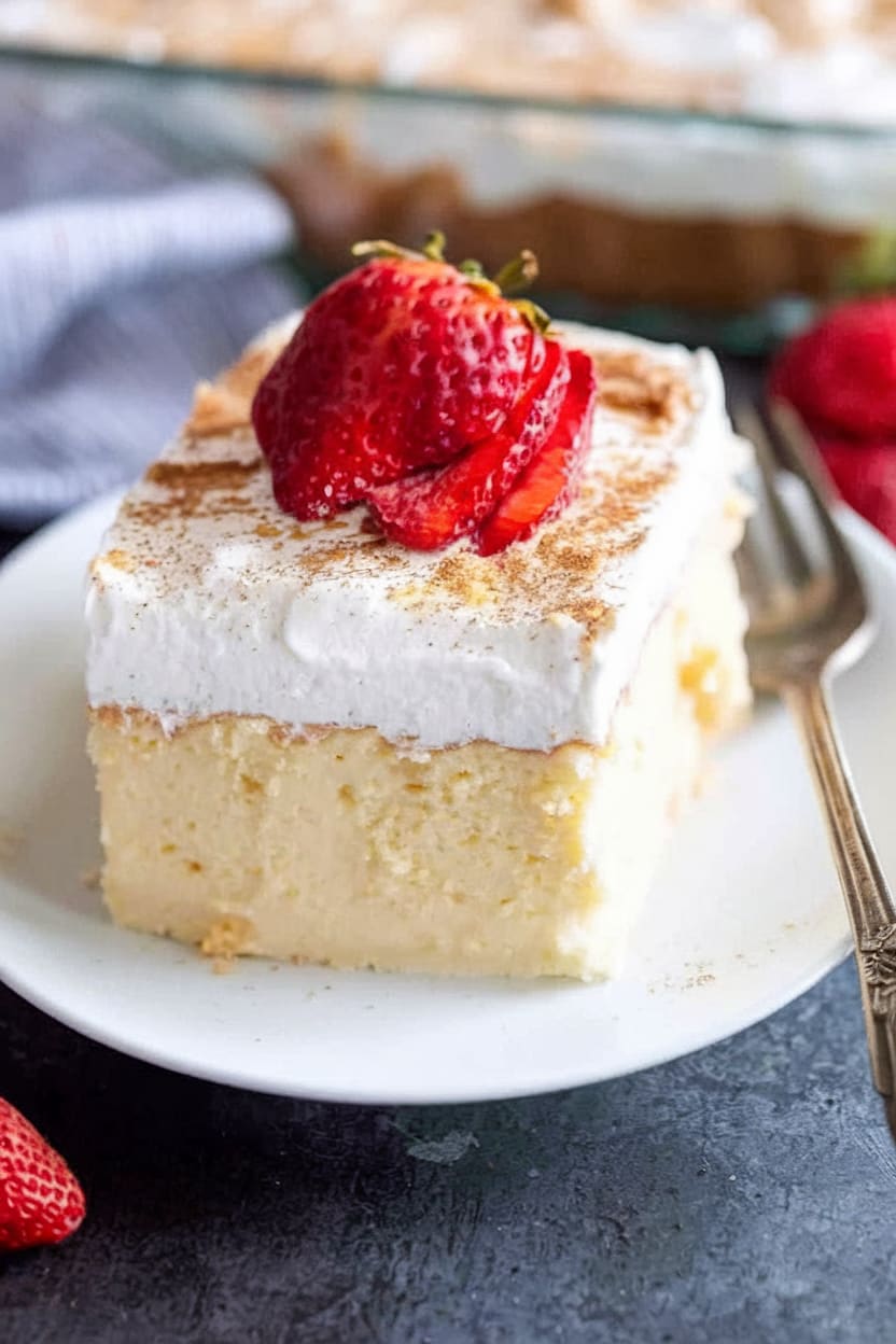 Tres Leches Cake with Cake Mix