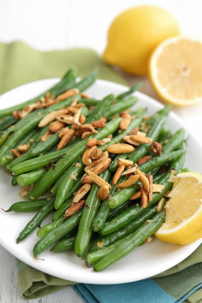 Green Beans Amandine