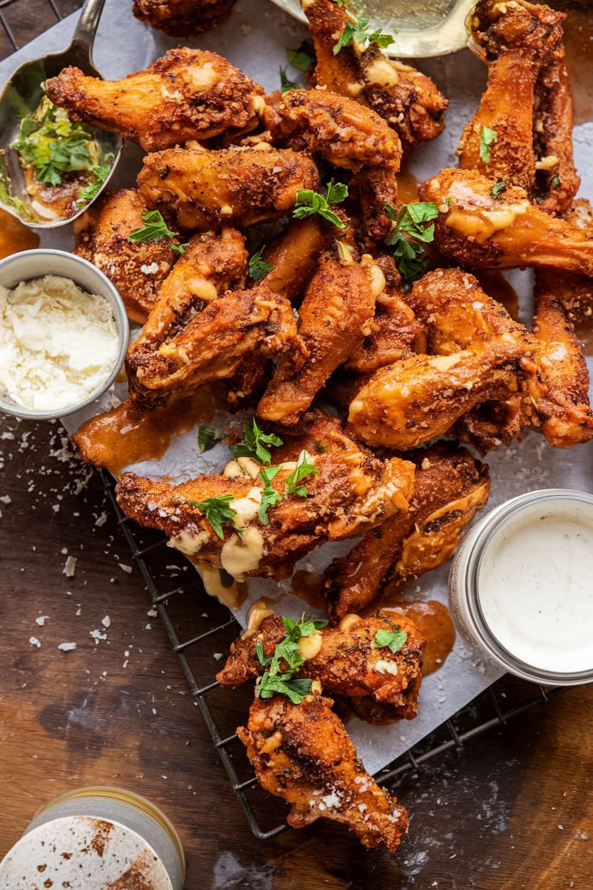 Garlic Parmesan Wings