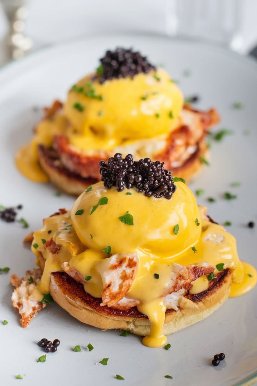 Eggs Benedict with Homemade Hollandaise Sauce