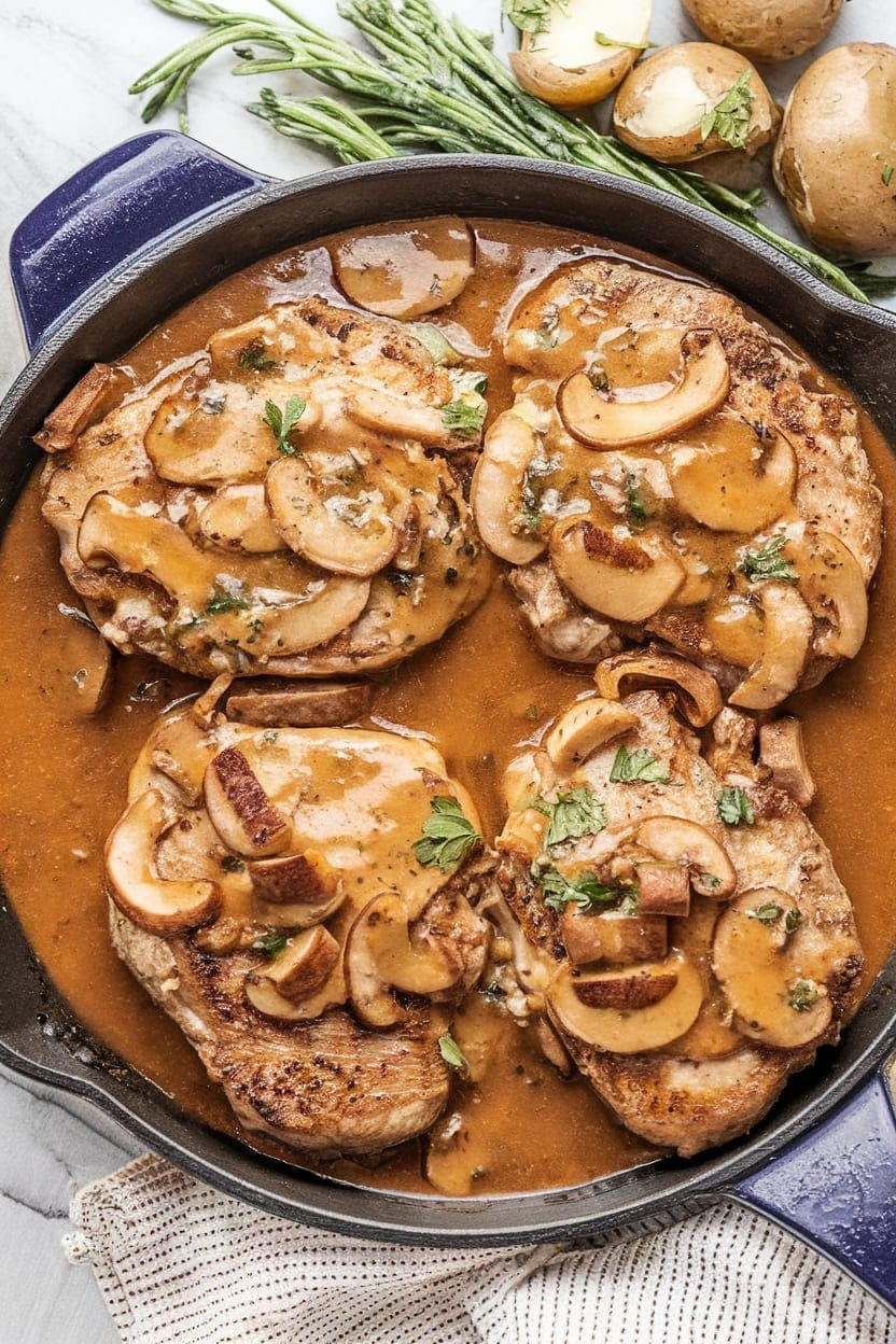 Smothered Pork Chops Recipe