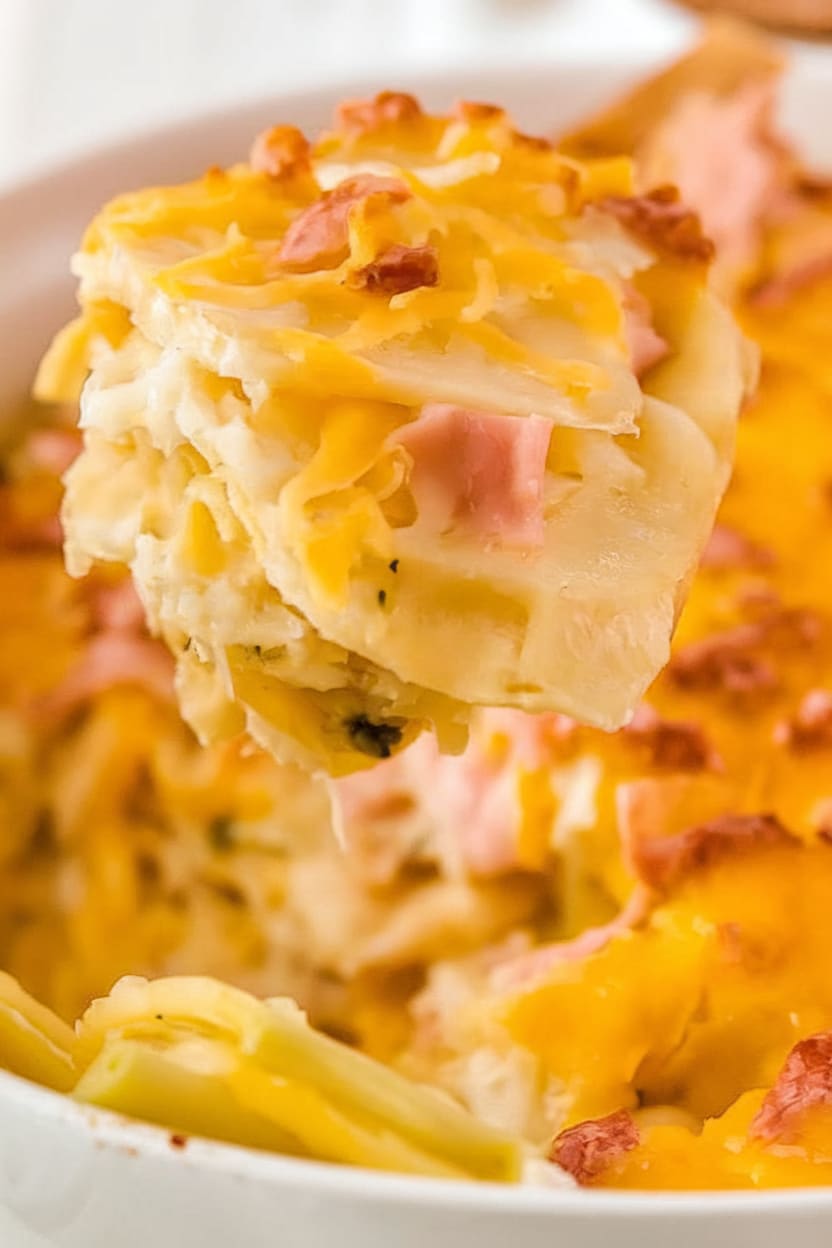 Scalloped Potatoes and Ham