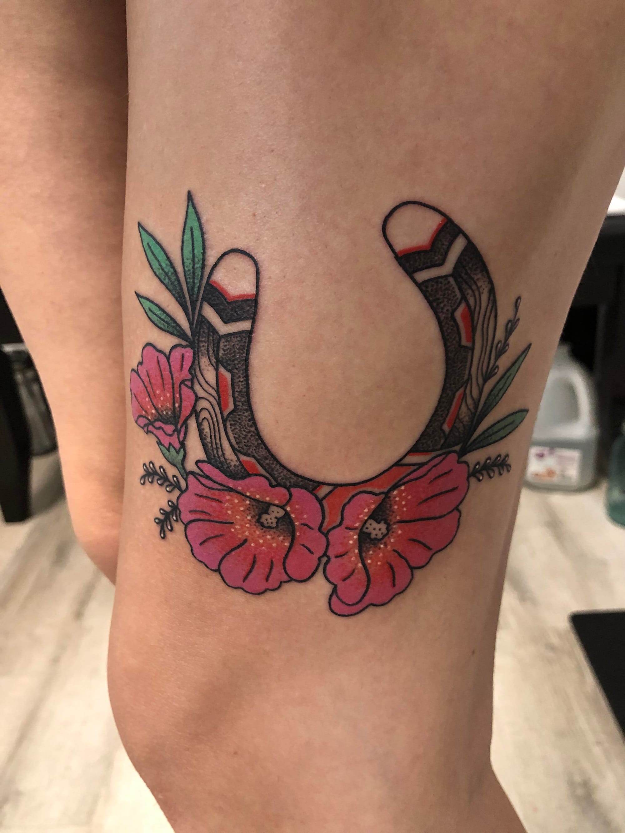 floral bojack tattoo