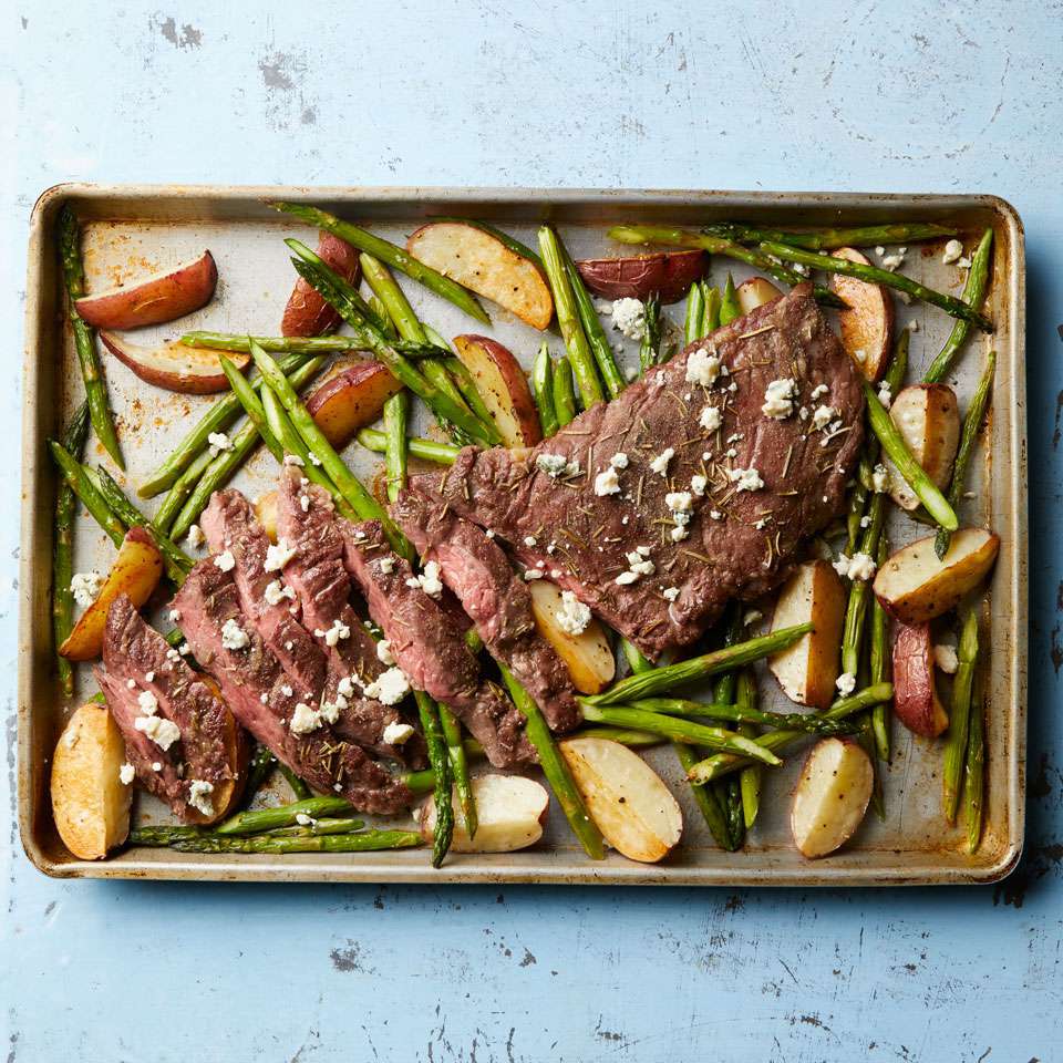 Sheet Pan Steak and Potatoes Recipe