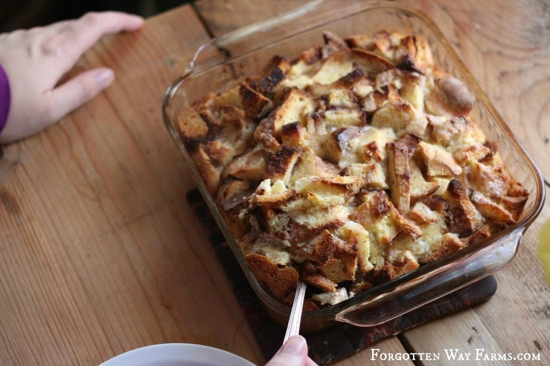 Grandma's Bread Pudding Recipe