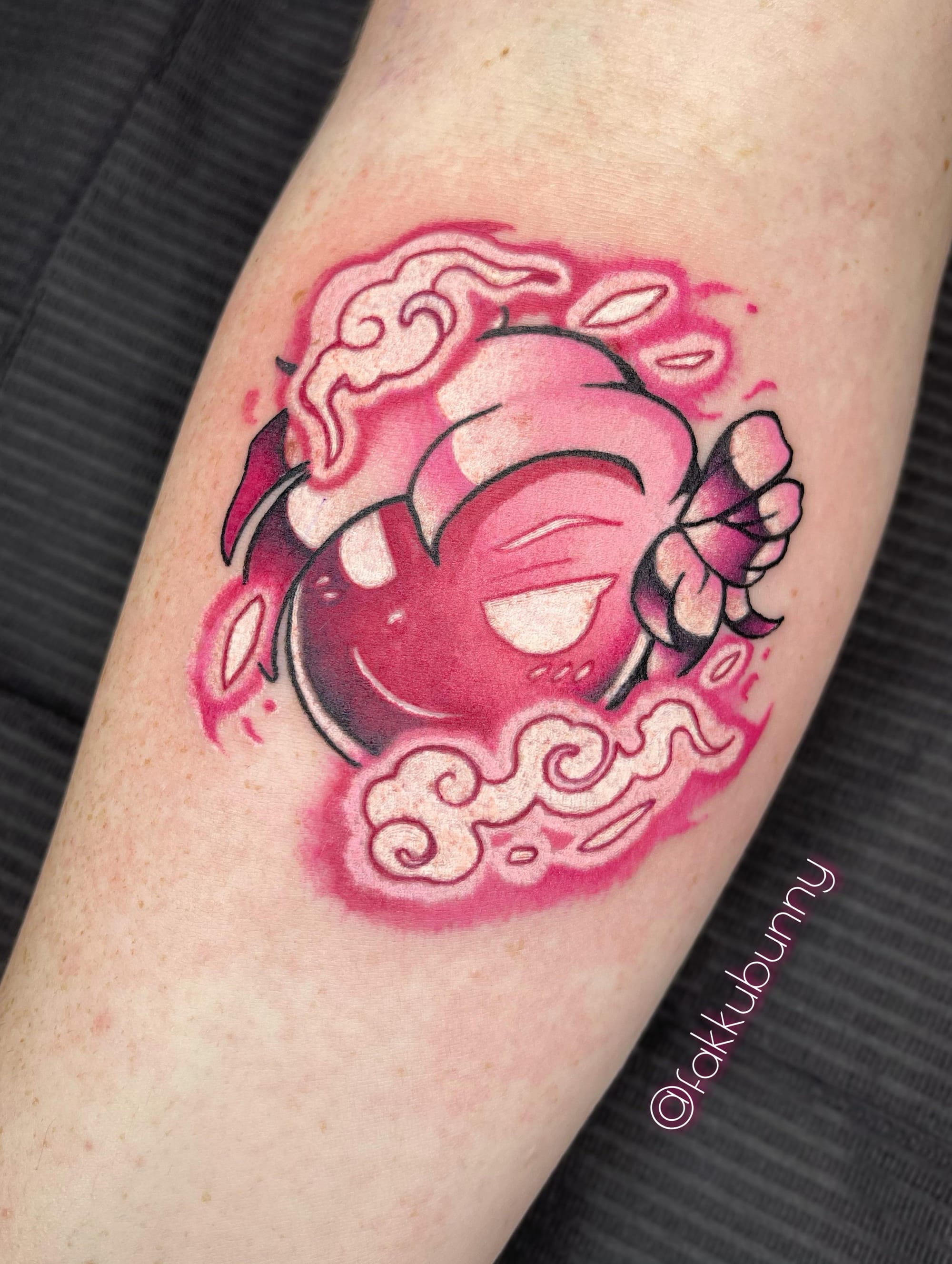 heart shaped soul eater tattoo