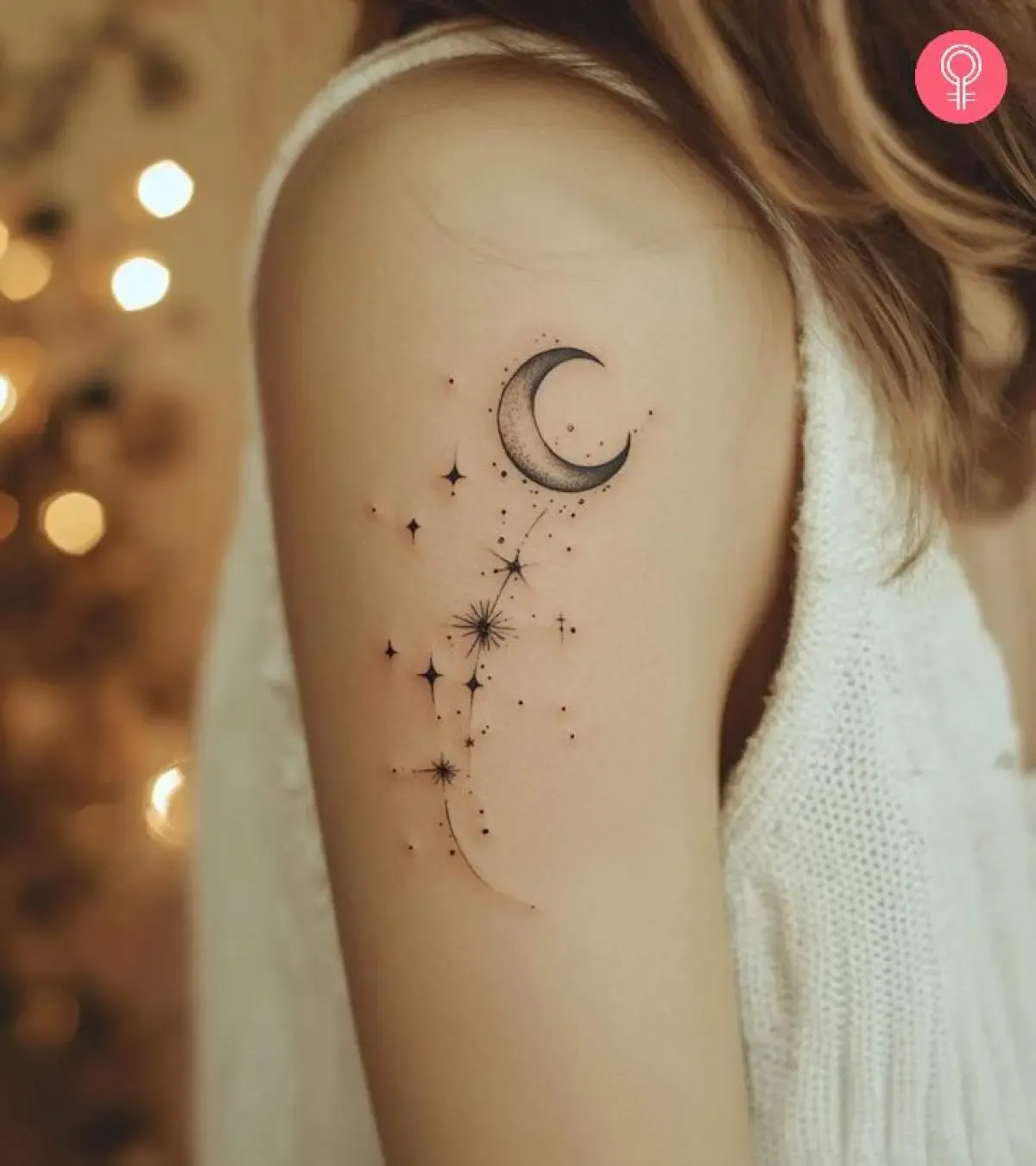 moon tattoo design