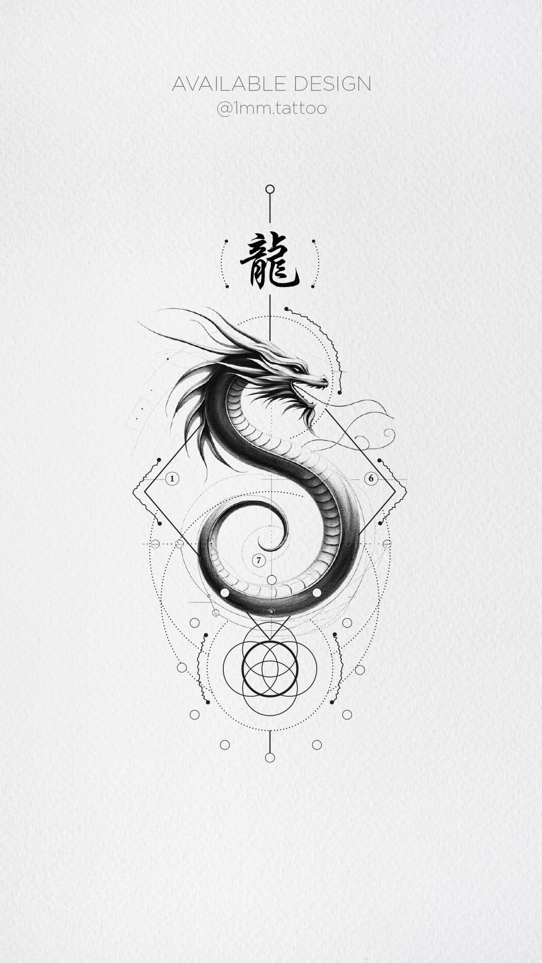 dragon fine line
