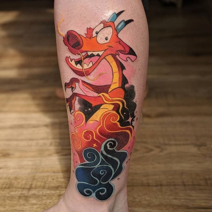 mushu dragon tattoo