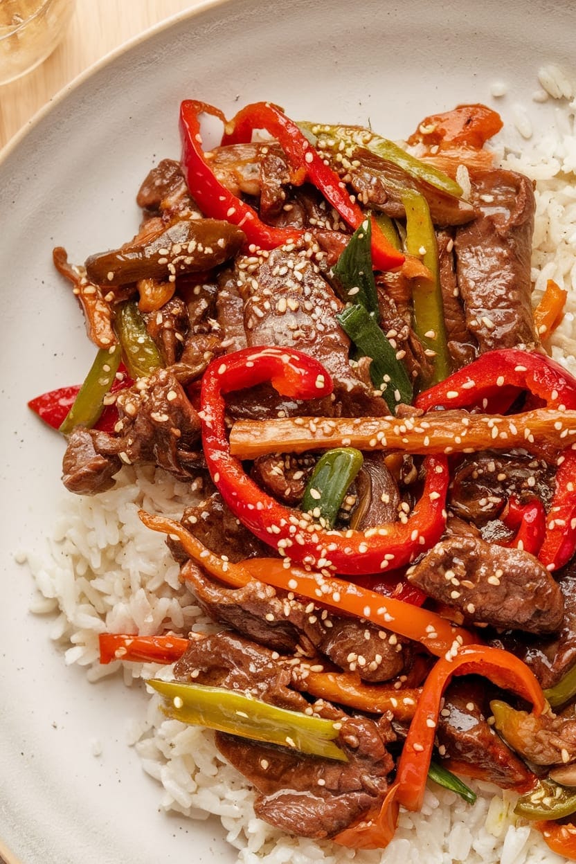Mongolian Beef Stir Fry
