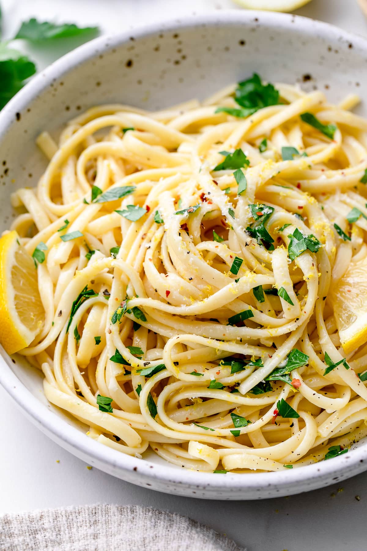 Lemony Garlic Pasta Recipe
