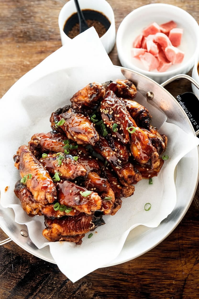 Air Fryer Korean Chicken Wings