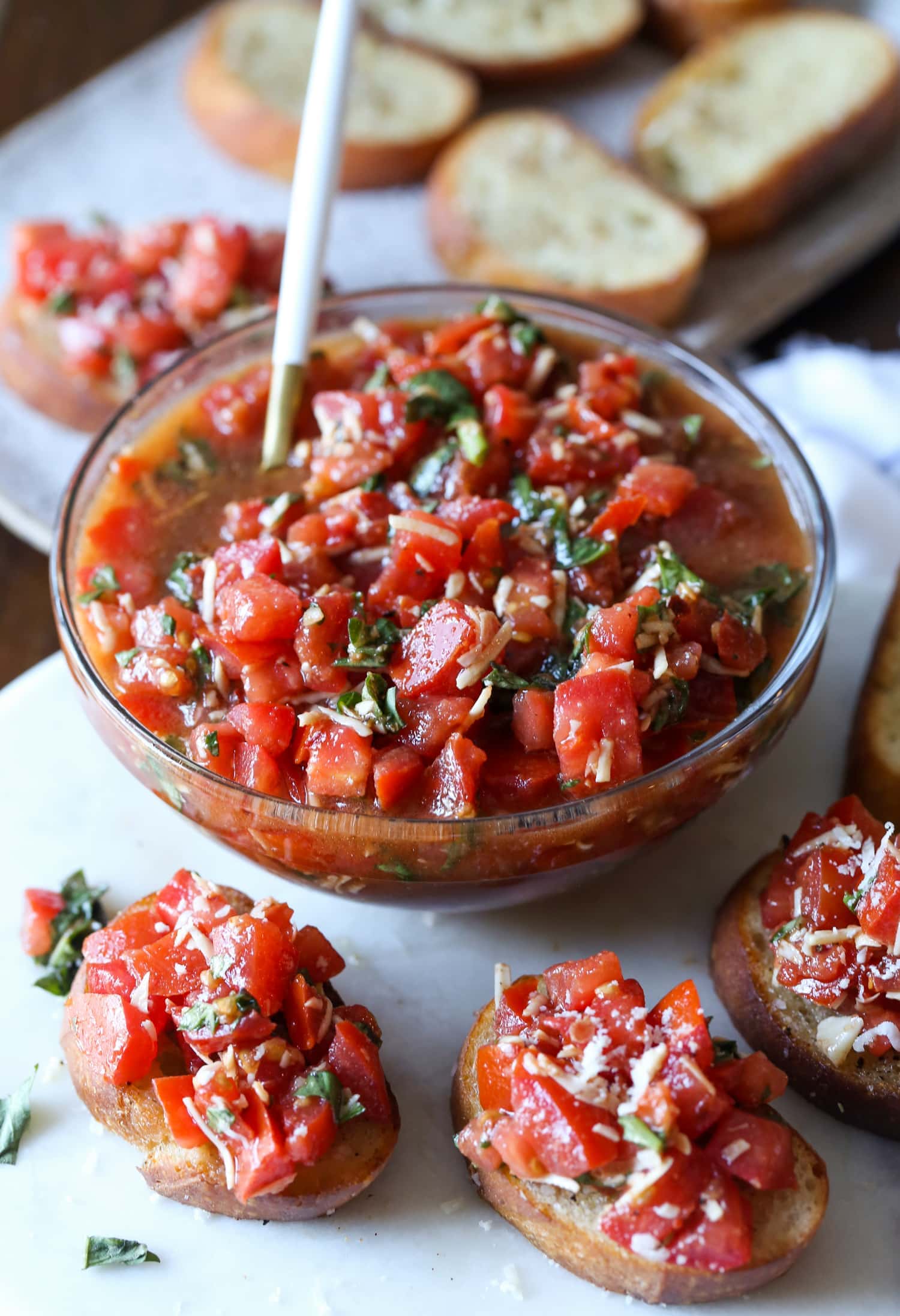 Easy Bruschetta Topping Recipe
