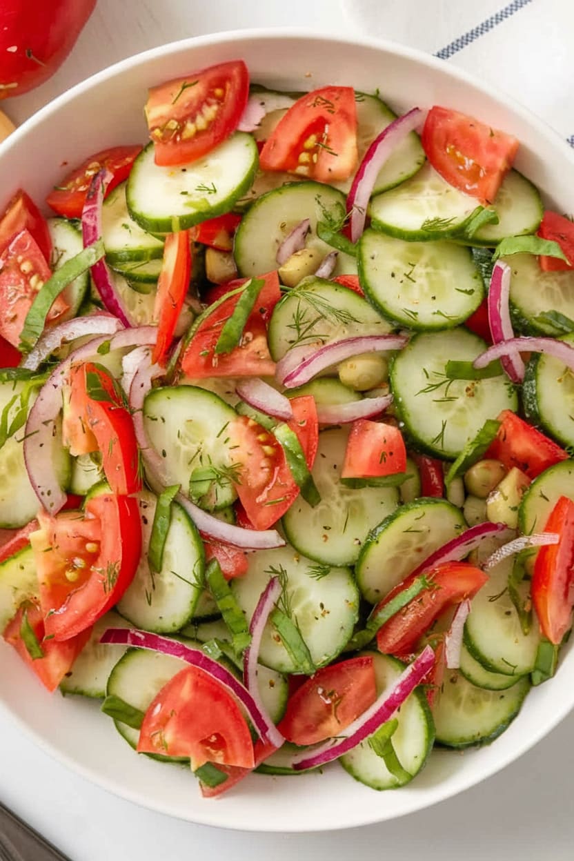 Cucumber Tomato Salad