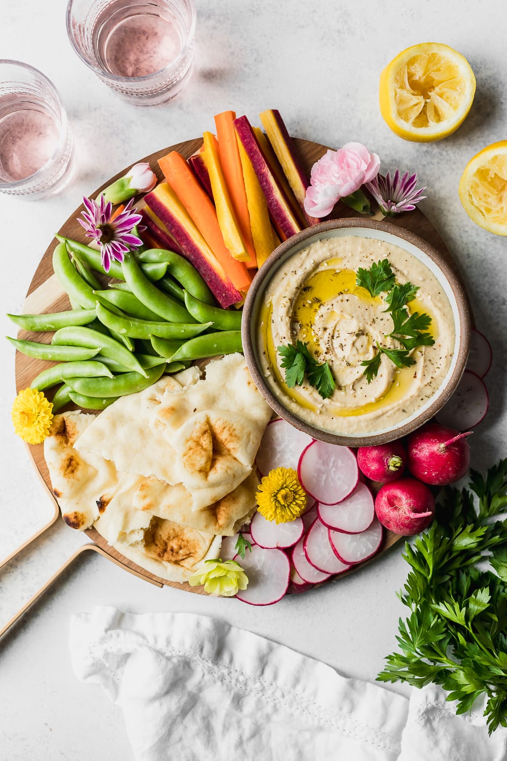 Hummus and Veggies Recipe