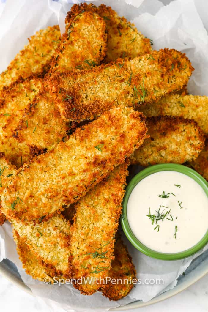 Air Fryer Fried Pickles Recipe