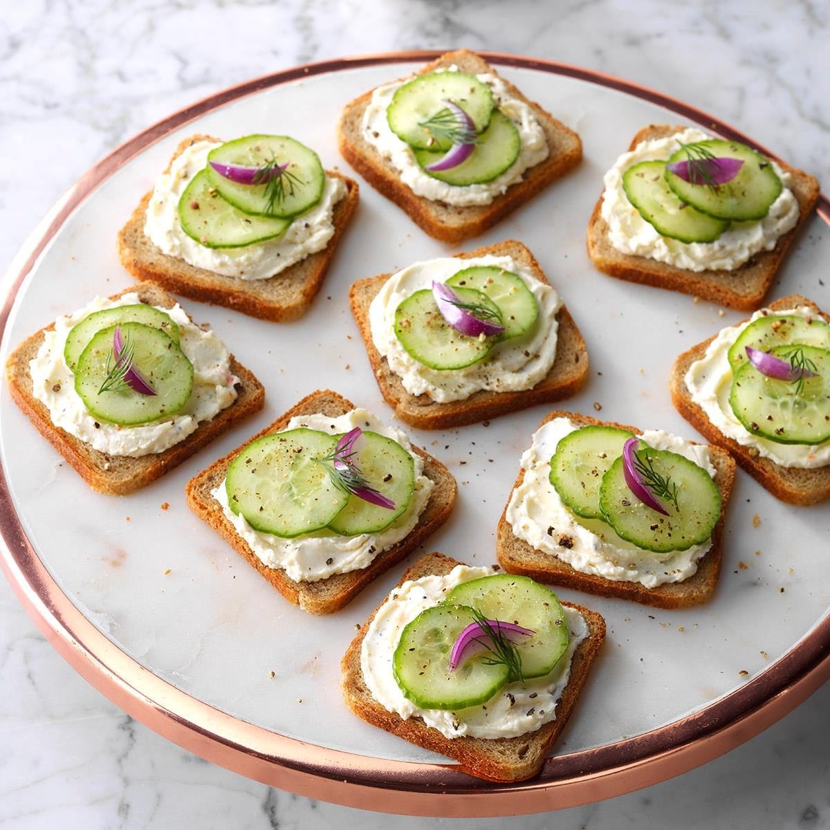 Cucumber Sandwiches Recipe