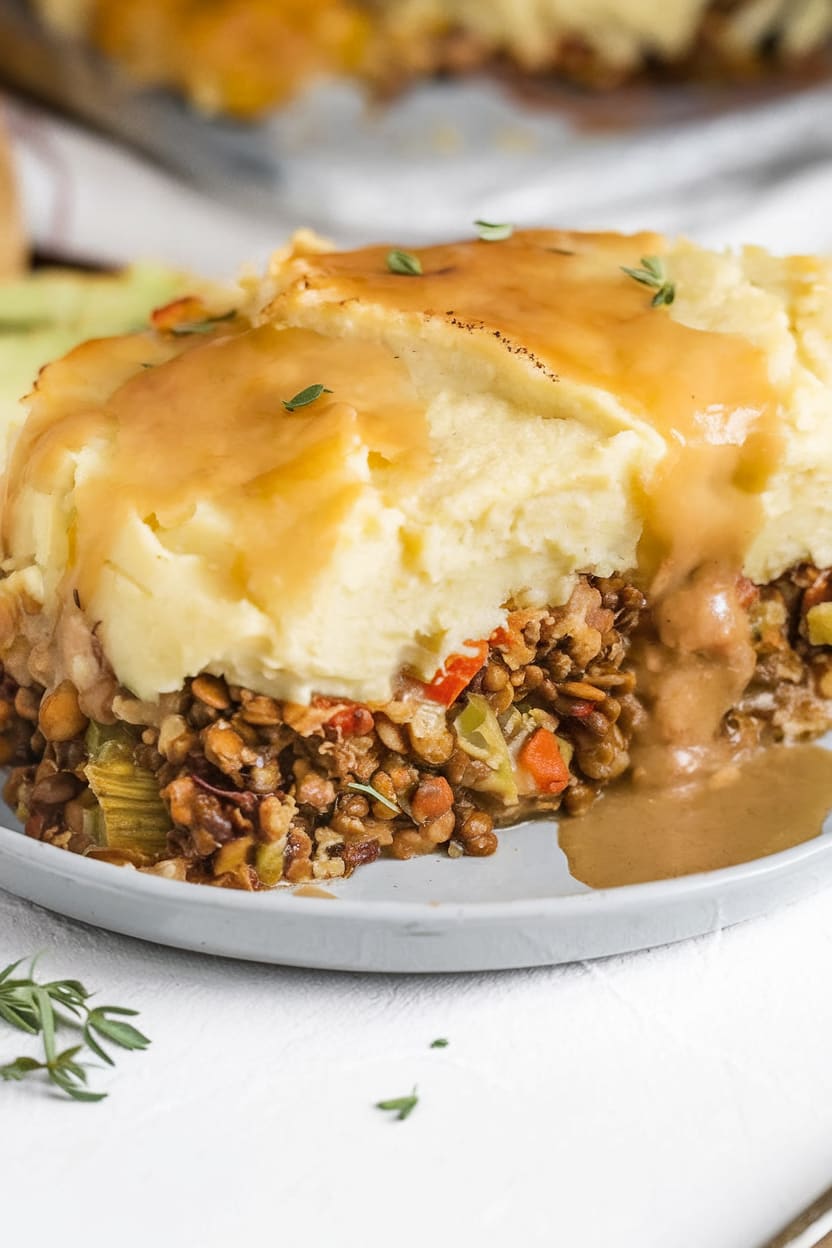 Vegan Lentil Shepherd's Pie