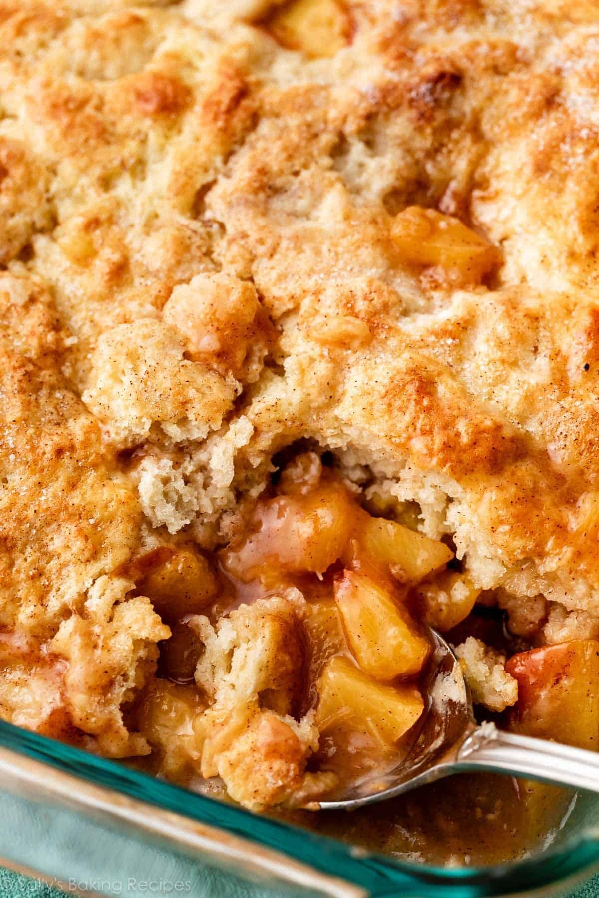 Peach Cobbler Casserole Recipe