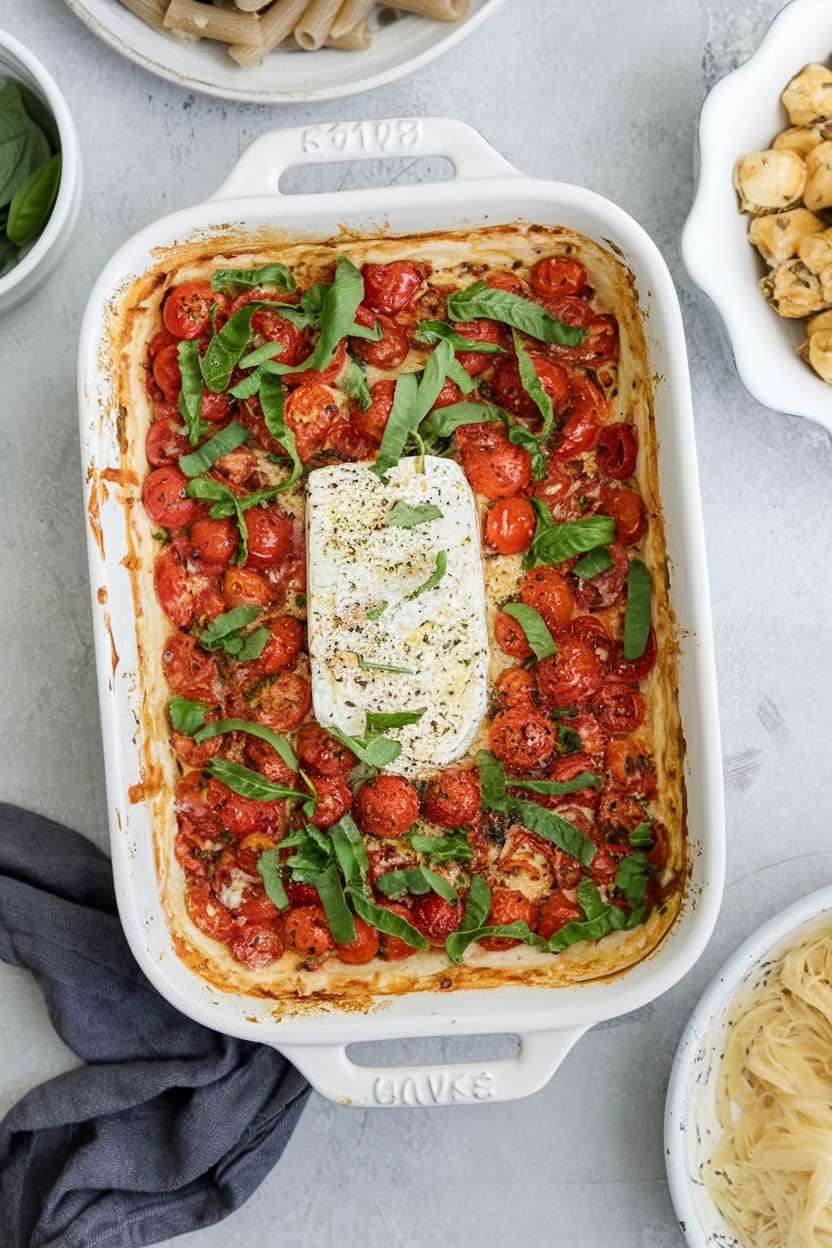 Baked Feta Pasta (TikTok Pasta)