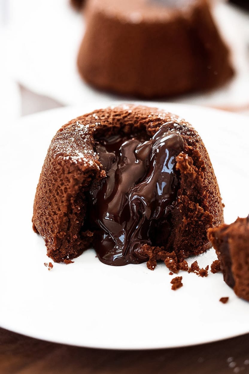 Molten Chocolate Lava Cake Recipe