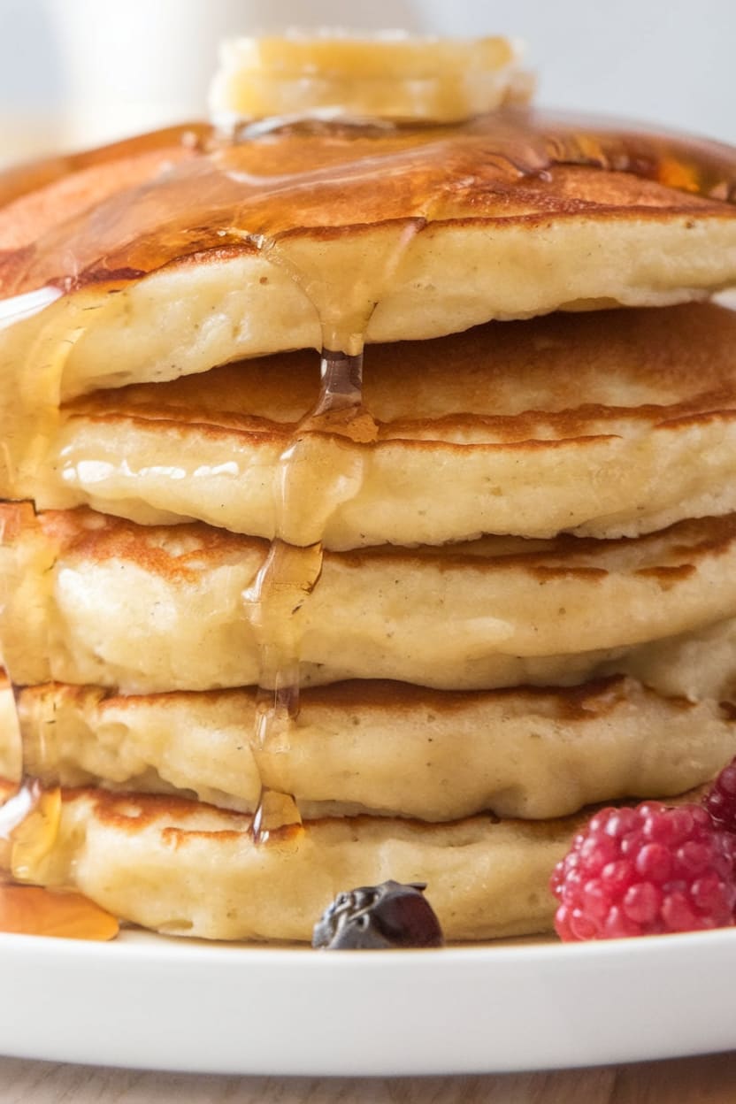 Fluffy Buttermilk Pancakes