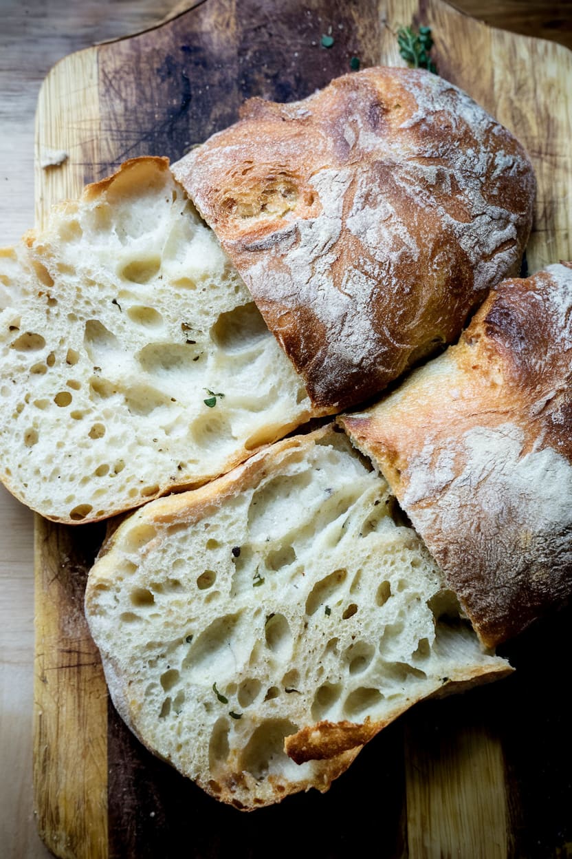 Homemade Ciabatta Bread