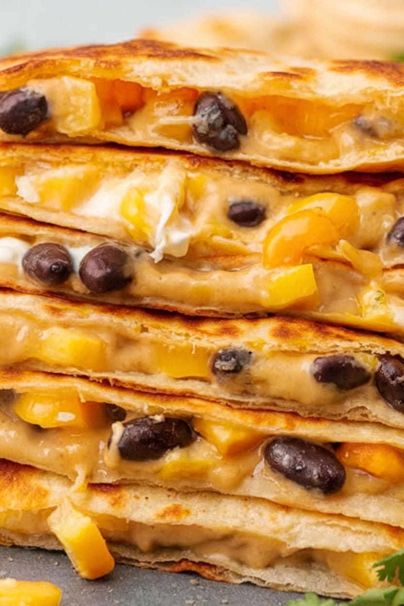 Hearty Black Bean Quesadillas