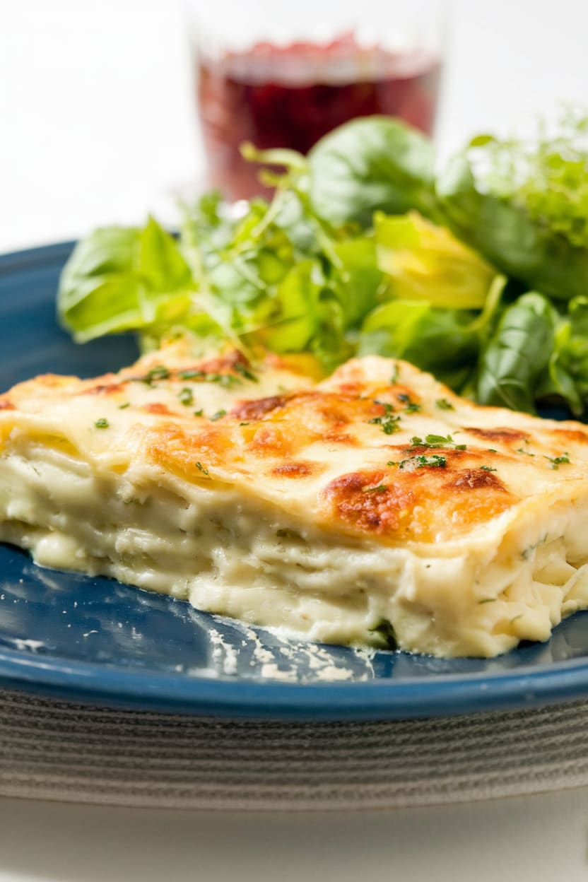 Four-Cheese Lasagna