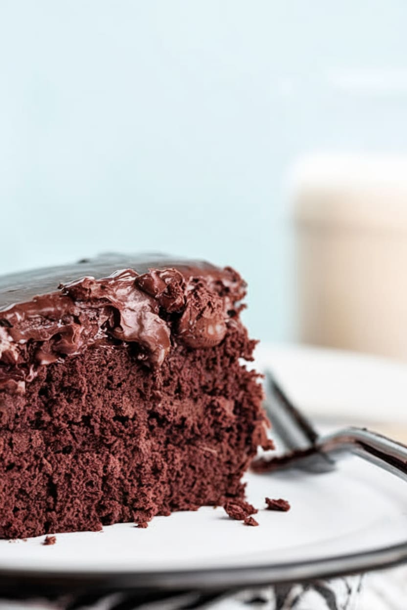 Depression-Era Chocolate Cake