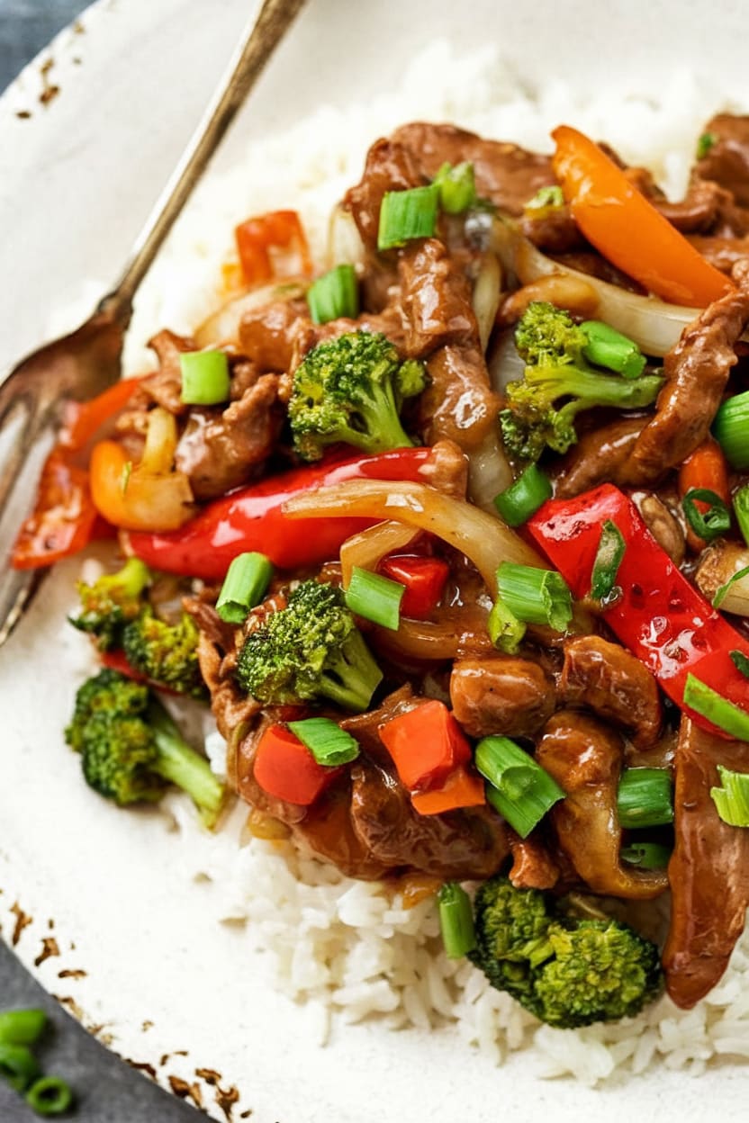 Mongolian Beef Stir Fry