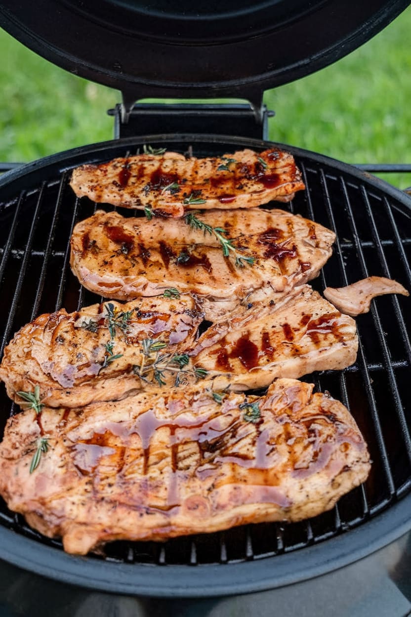Sweet Tea Brined Pork Chops
