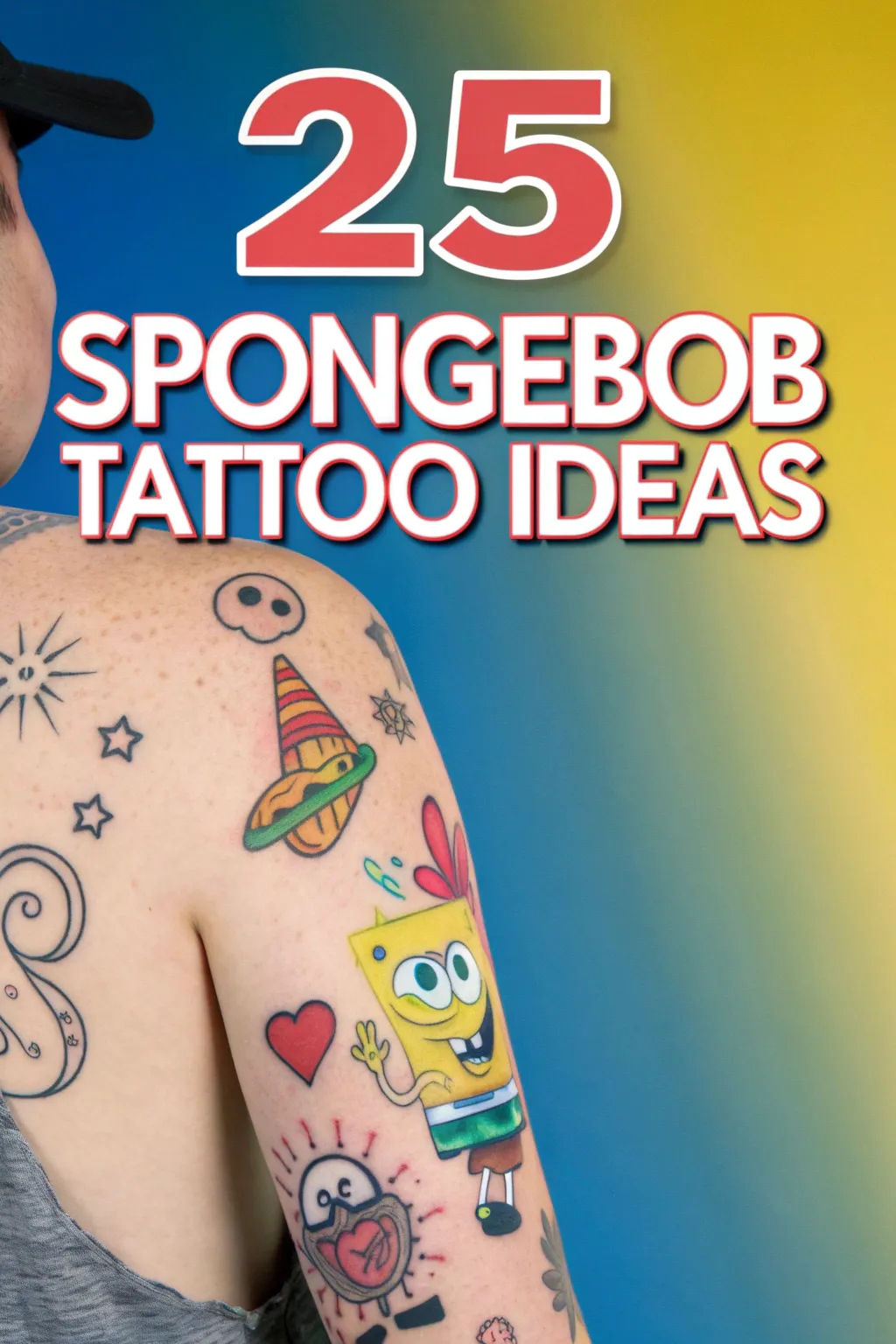 25 spongebob tattoo ideas