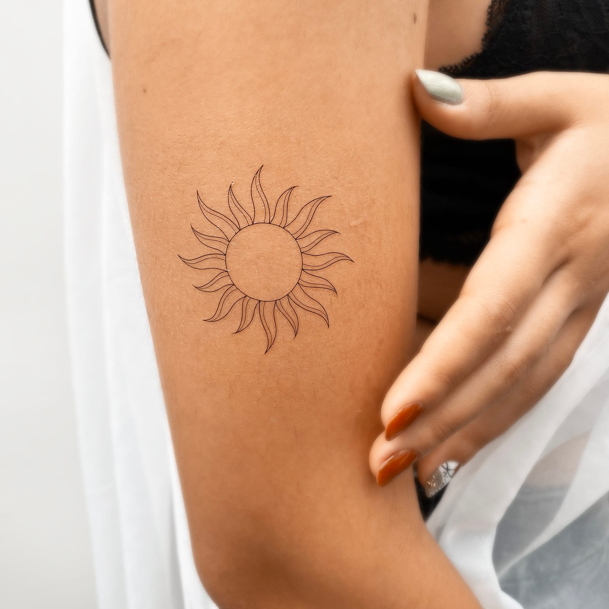sun fine line
