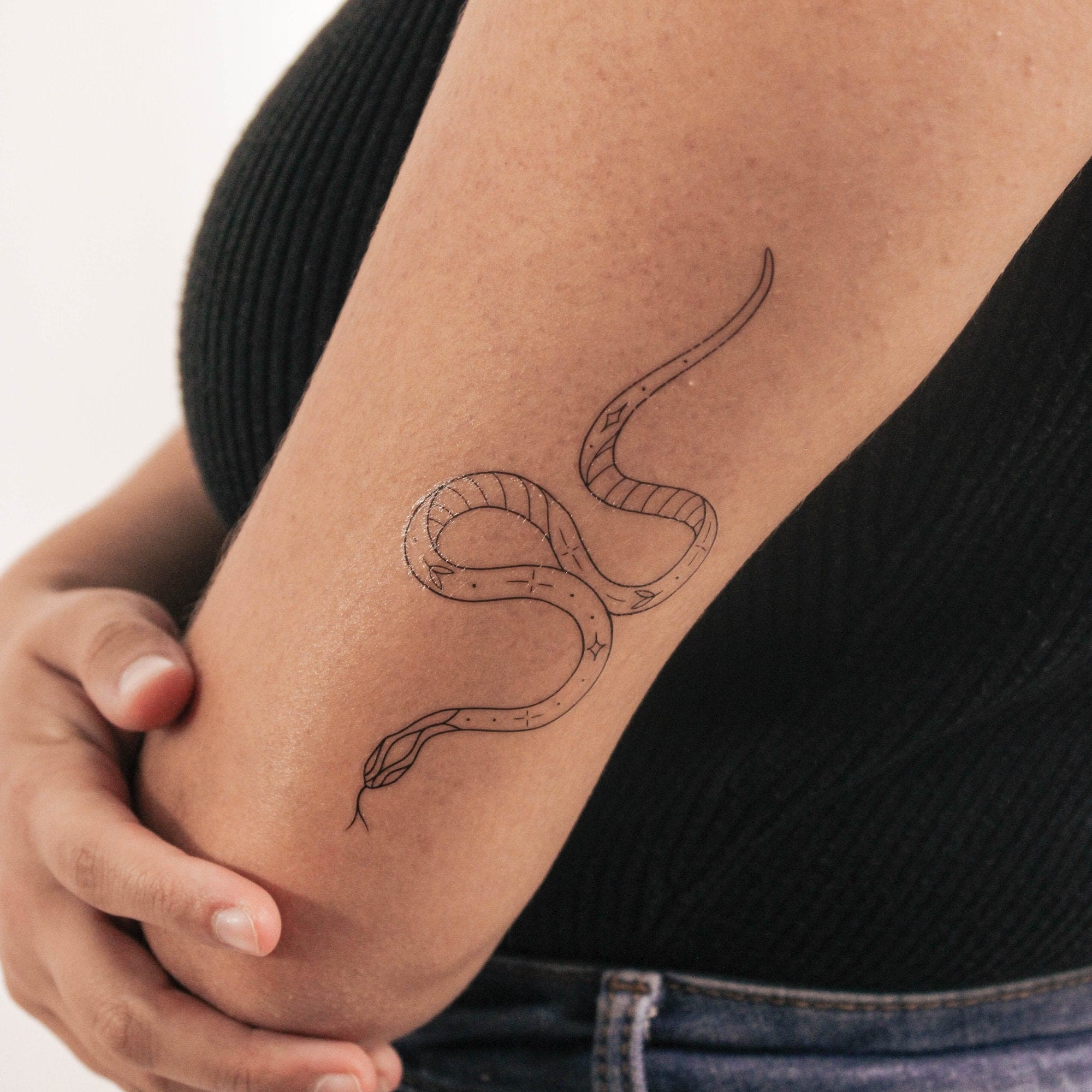 snake fine line
