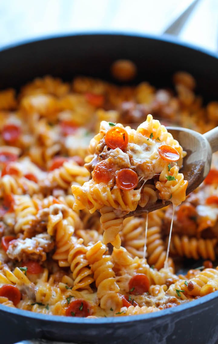 One-Pot Pizza Pasta Recipe