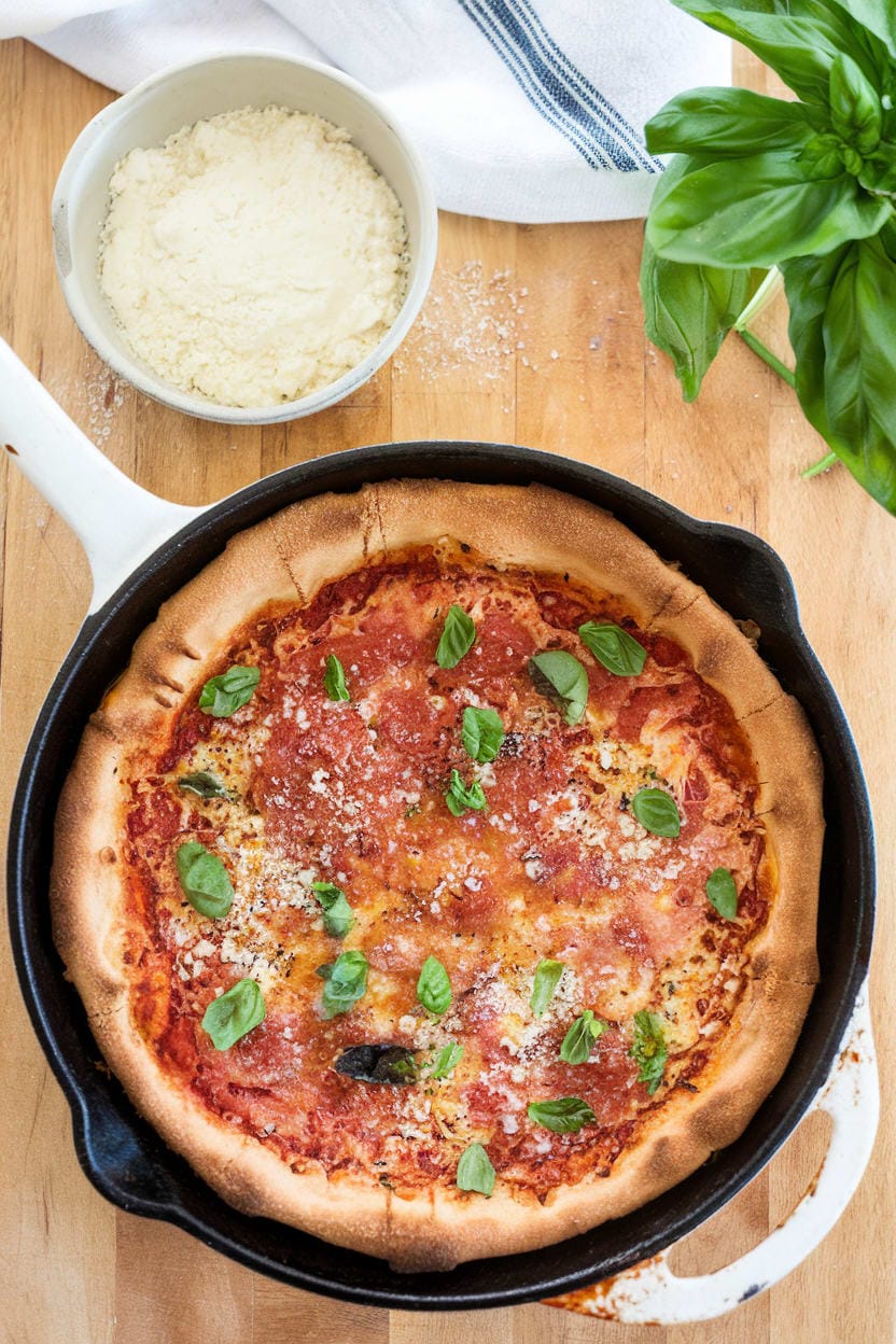 Cast Iron Skillet Pizza