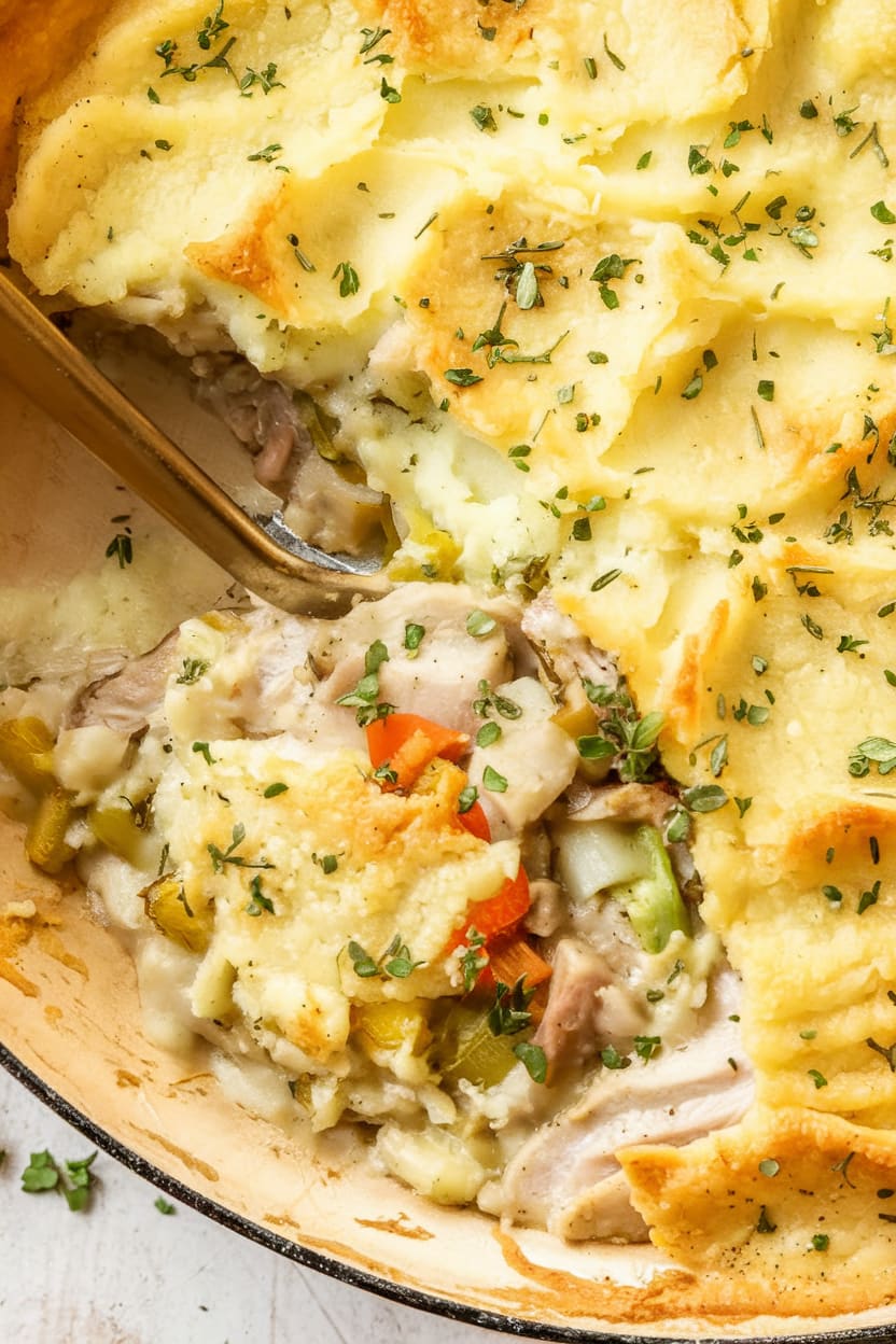 Easy Turkey Shepherd's Pie with Vegetables