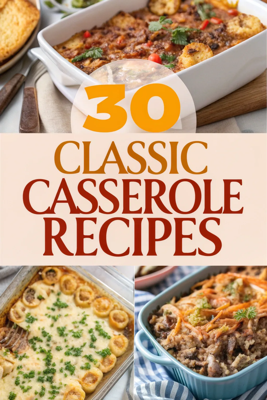 30 Classic Casserole Recipes