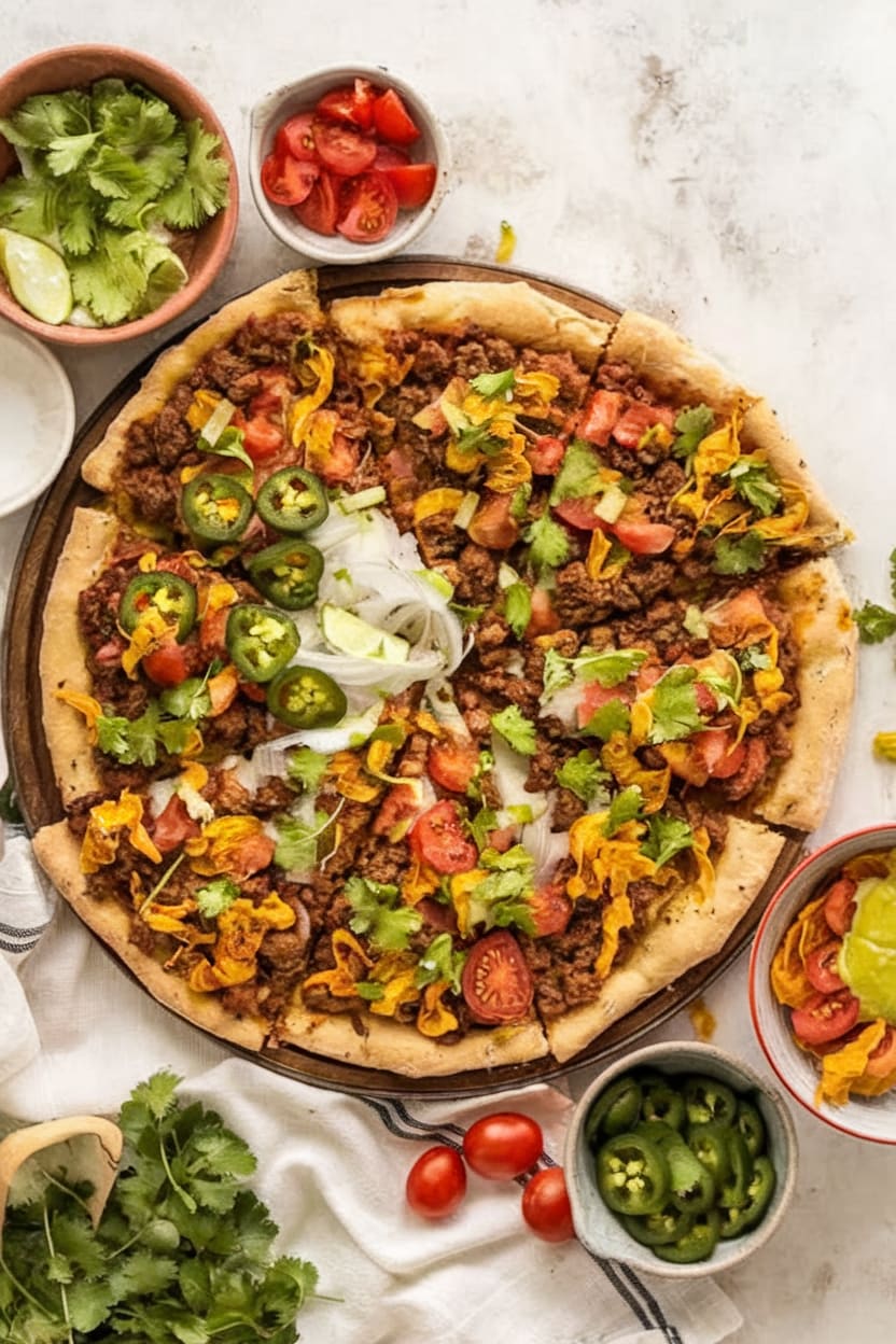 Taco Pizza