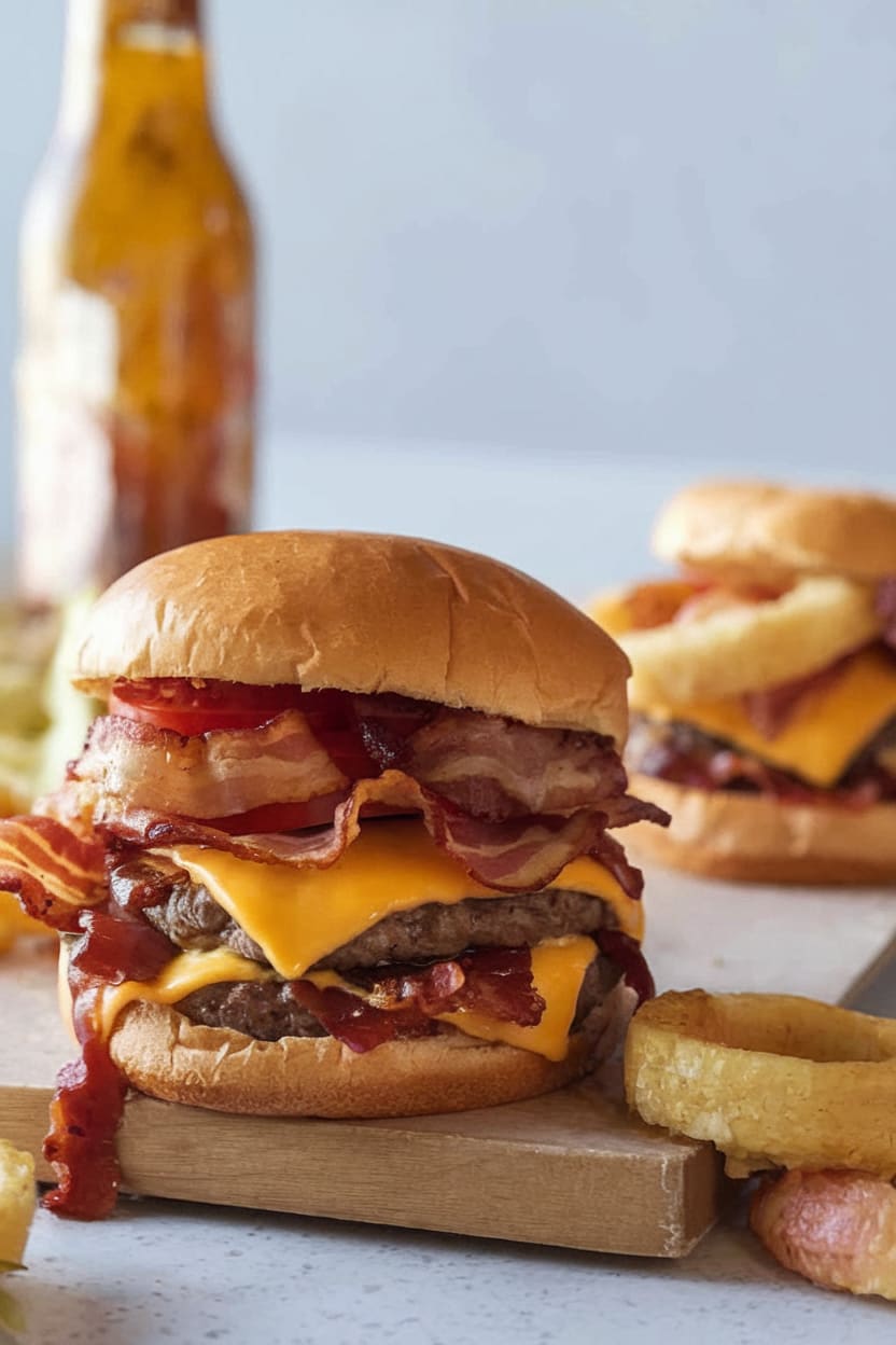 Western Bacon Cheeseburger