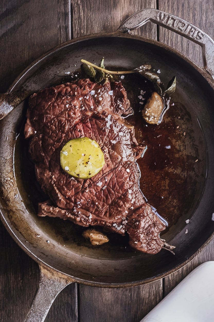 Pan-Seared Ribeye