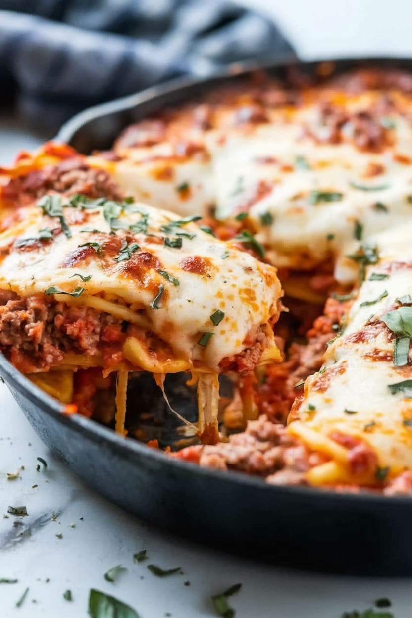 Skillet Lasagna