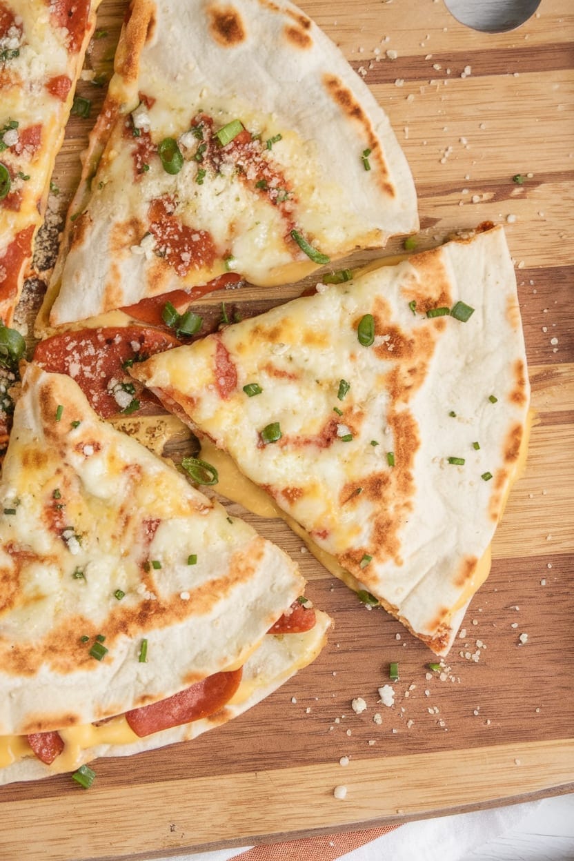 Pizza Quesadillas