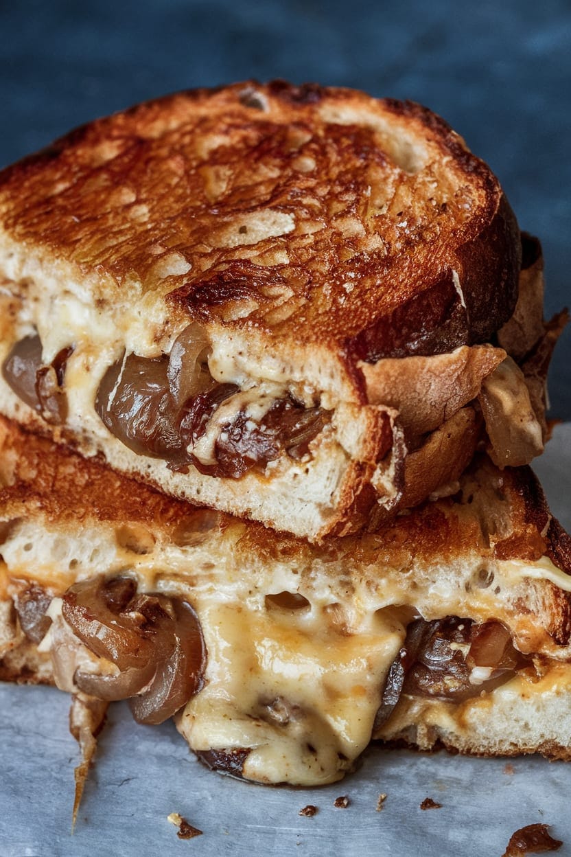 French Onion Soup Grilled Cheese