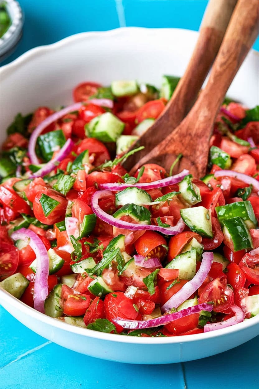 Cucumber Tomato Salad
