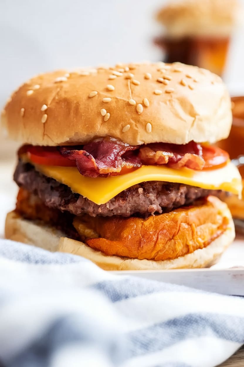 Western Bacon Cheeseburger
