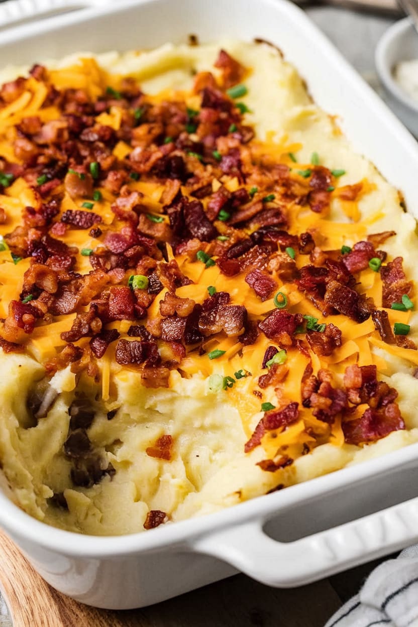 Loaded Mashed Potato Casserole