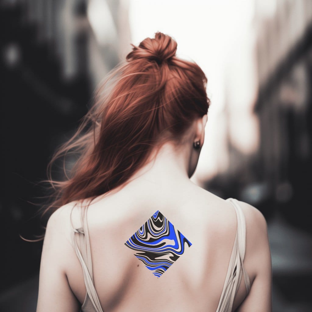 geometric soul resonance tattoo